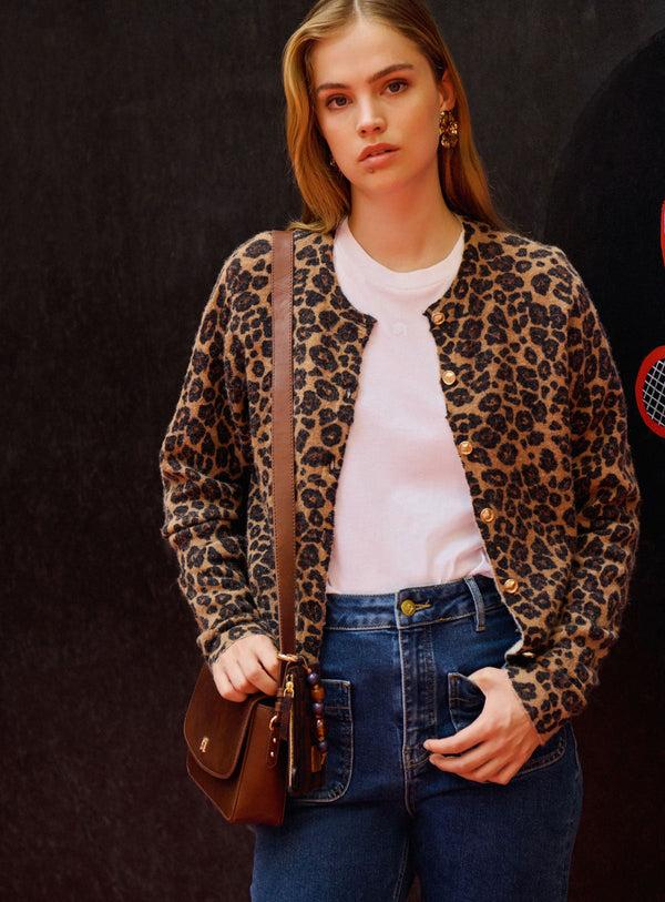 rue madam Cardigan 225myriam Guepar Noisette