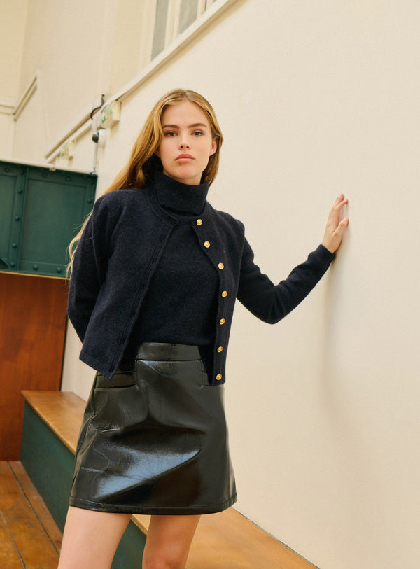 rue madam Cardigan 225myriam Navy