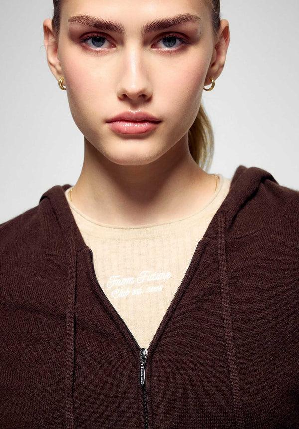 Rue Madam Cardigan 2401wph00007 Chocolat