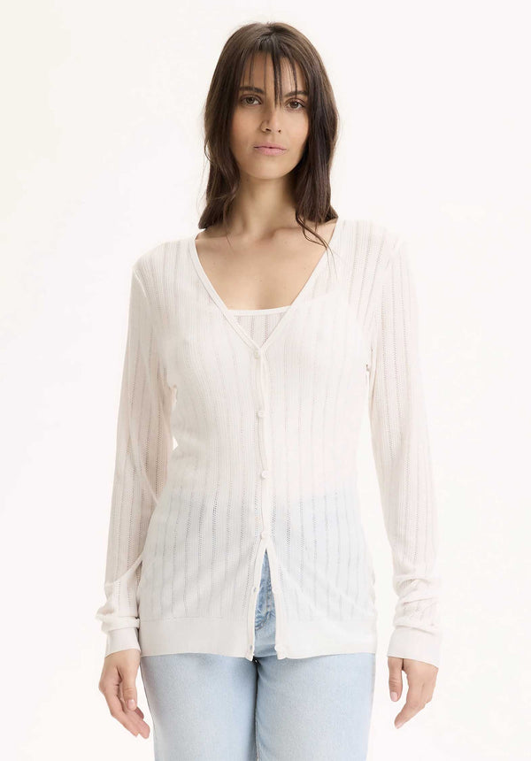 Rue Madam Cardigan 460-fgi232 Cream