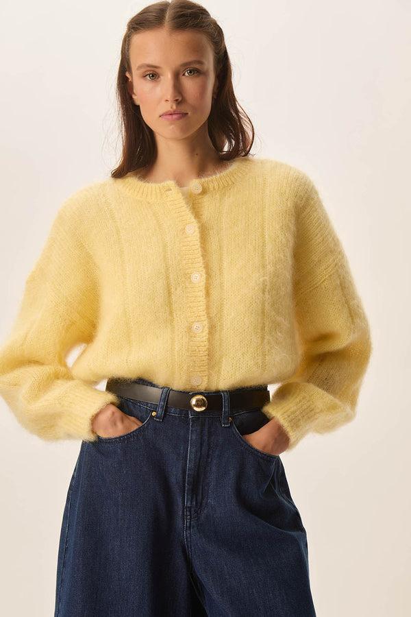 Rue Madam Cardigan Chouette Paille