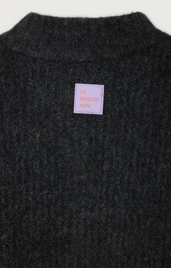 Rue Madam Cardigan East19n Anthracite-Chine