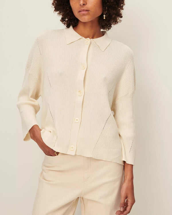 Rue Madam Cardigan Journey Fleur-De-Sel