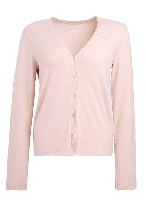 rue madam Cardigan M001-fgi035 Tea-Pink