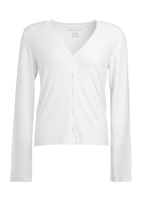 rue madam Cardigan M001-fgi035 White