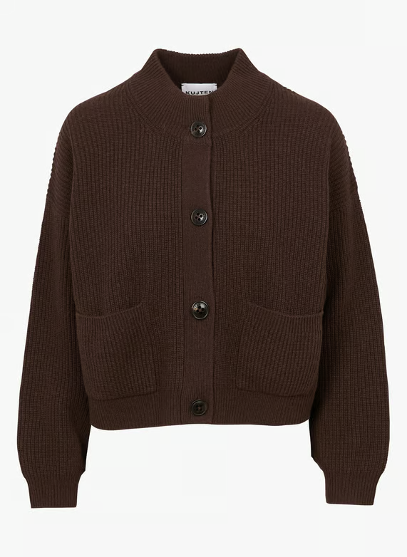 rue madam Cardigan Milan Chataigne-Fonce