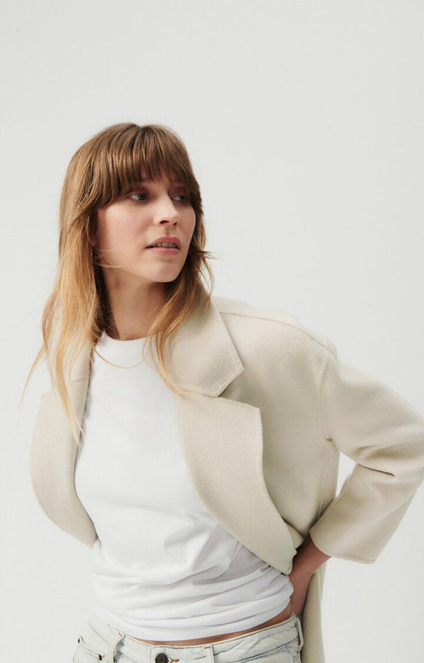 Rue Madam Coat Dado404 Greige