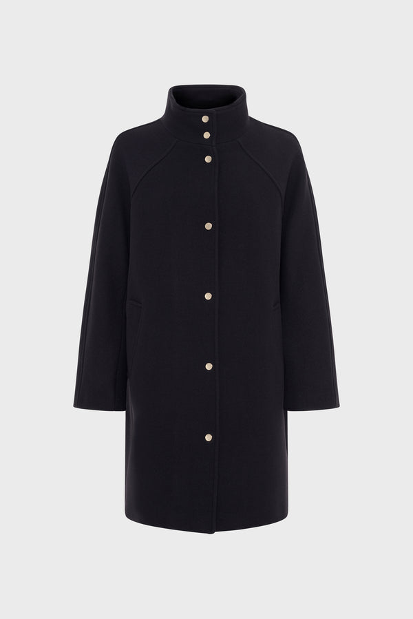 rue madam Coat Dcm18c041 Navy