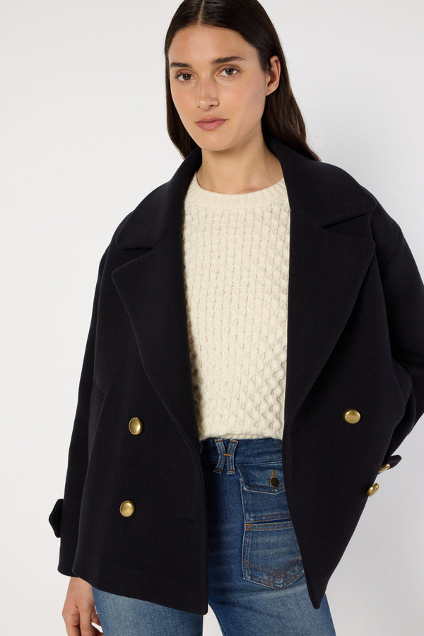 Rue Madam Coat Dcm29c041 Navy