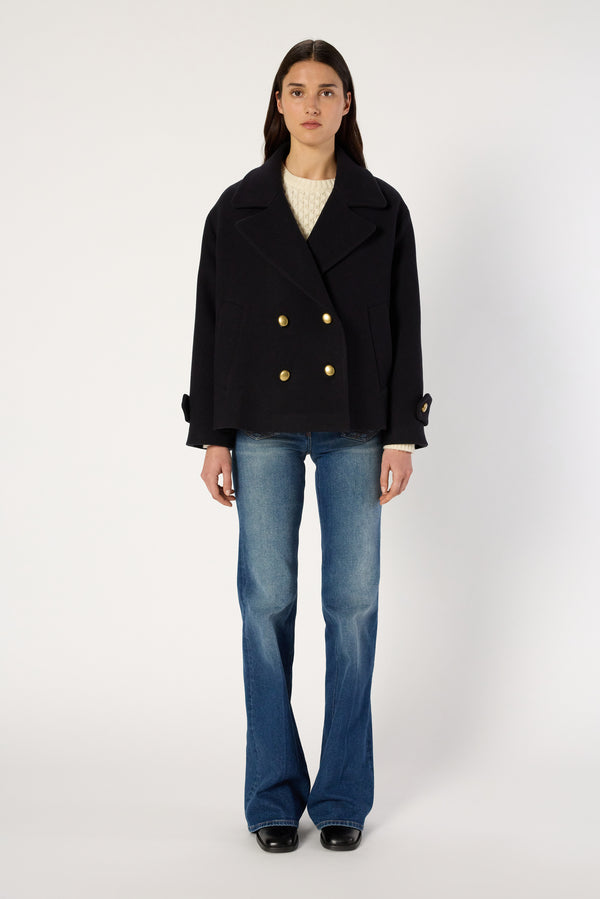 Rue Madam Coat Dcm29c041 Navy