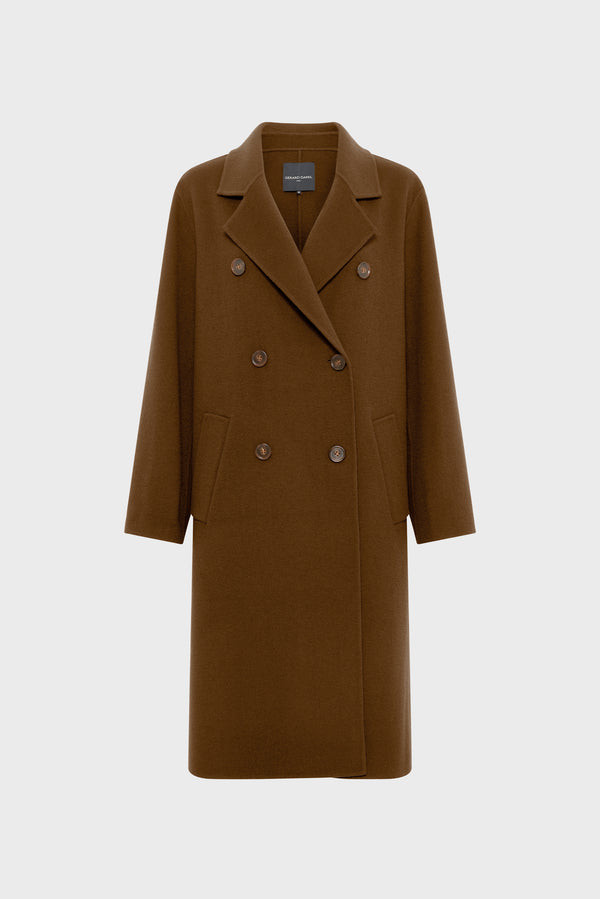 rue madam Coat Dcm31c028 Brown