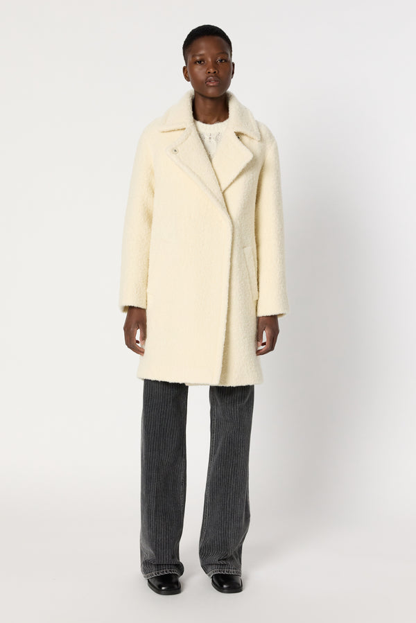 Rue Madam Coat Dcm47c049 Ecru