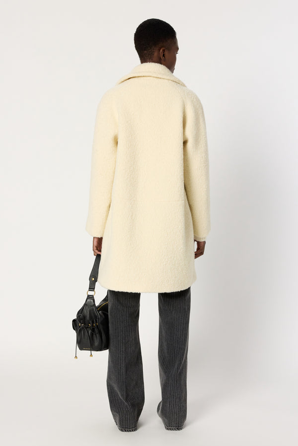 Rue Madam Coat Dcm47c049 Ecru