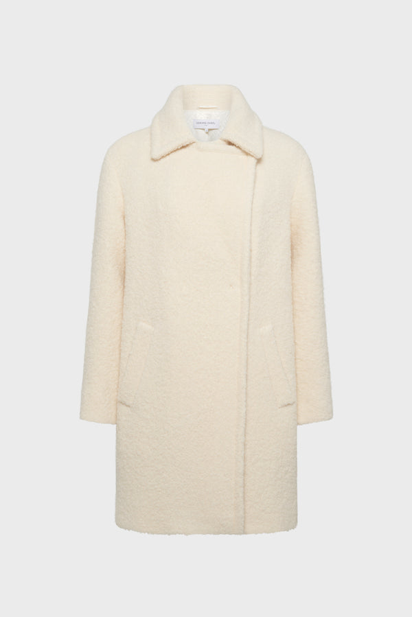 rue madam Coat Dcm47c049 Ecru