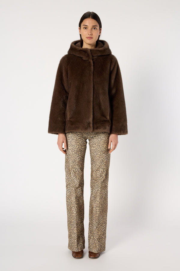 Rue Madam Coat Dcm55c010 Brown