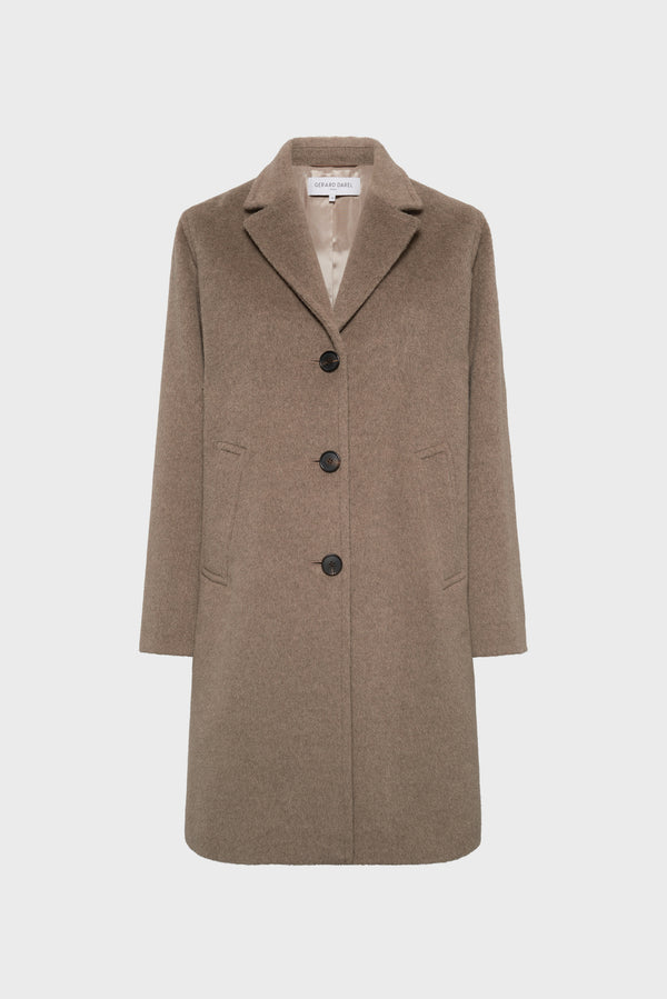 rue madam Coat Dcm67c037 Camel