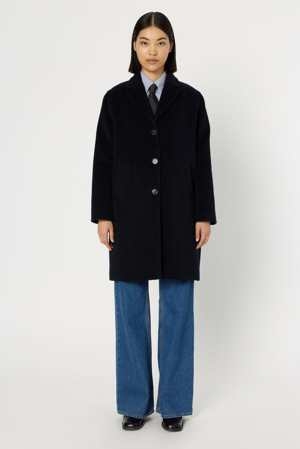 Rue Madam Coat Dcm67c037 Navy