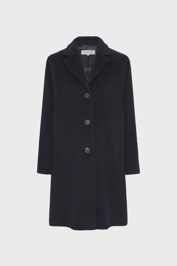 rue madam Coat Dcm67c037 Navy