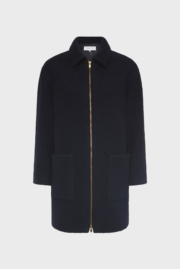 rue madam Coat Dcm72c045 Navy