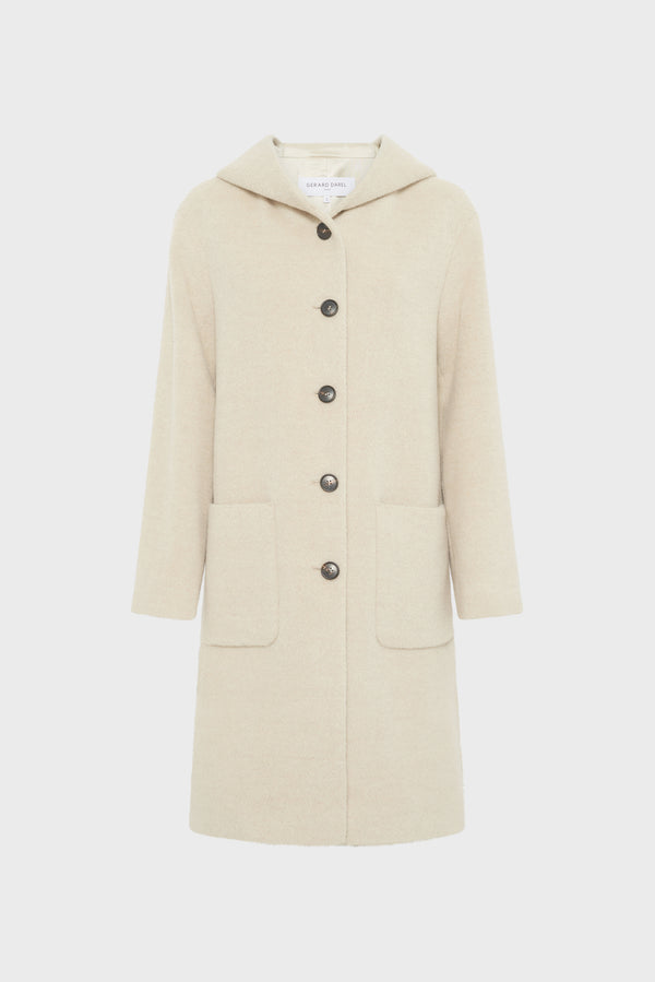 rue madam Coat Dcm73c039 Natural