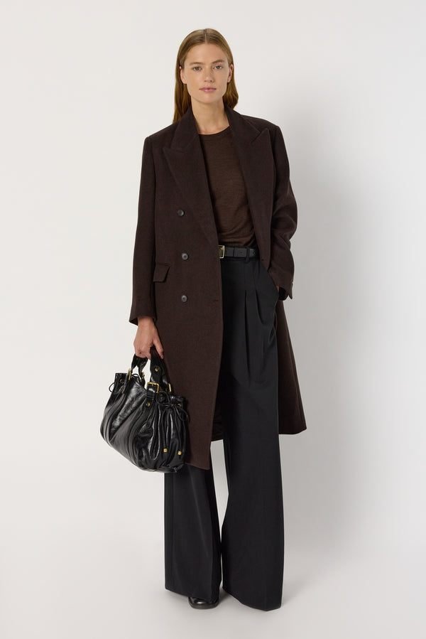 Rue Madam Coat Dcm80c036 Brown