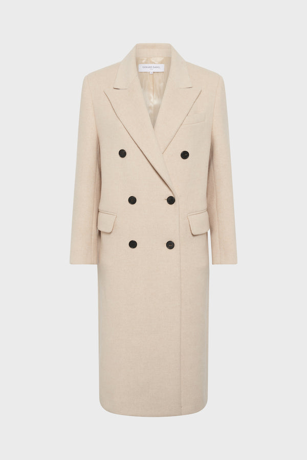 rue madam Coat Dcm80c036 Natural