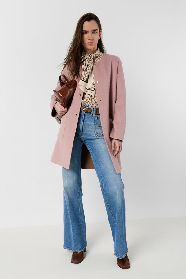 Rue Madam Coat Ddm14d009 Pink