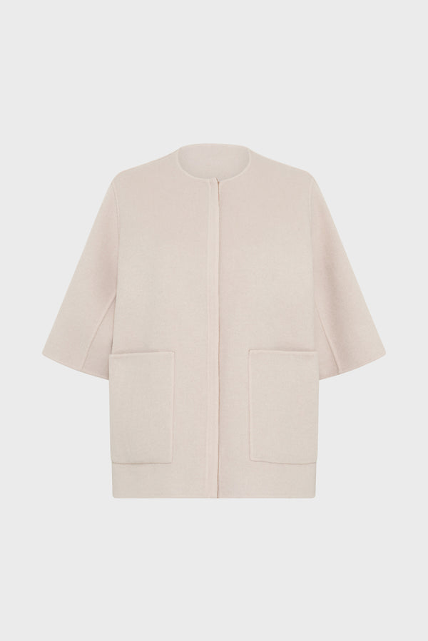 Rue Madam Coat Ddm29d009 Straw