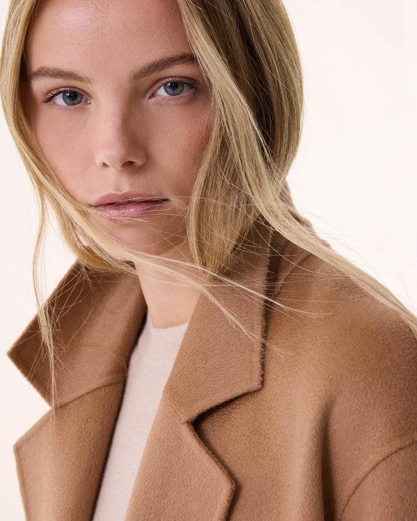 Rue Madam Coat Kaku Camelo