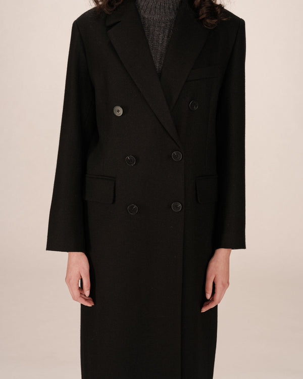 Rue Madam Coat Smith Noir