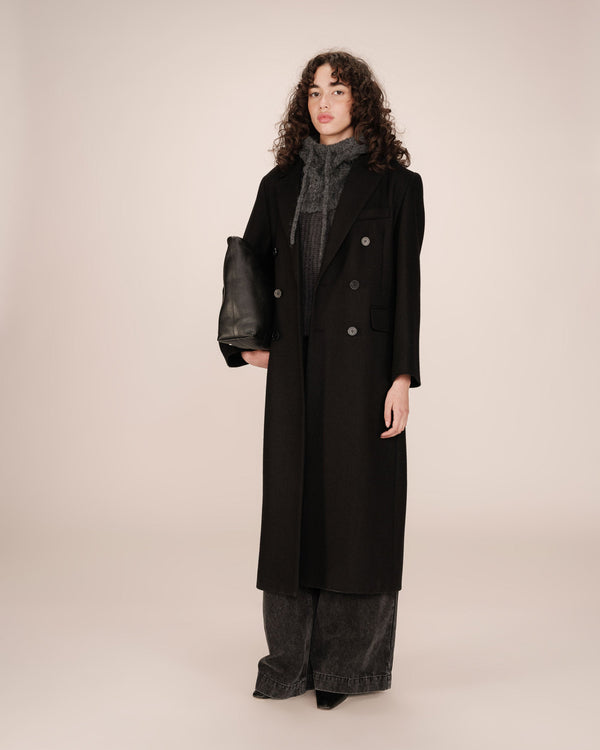 Rue Madam Coat Smith Noir