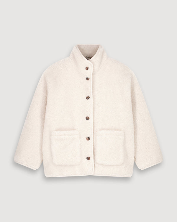 Rue Madam Coat Vanille Bevt555 01-Natural