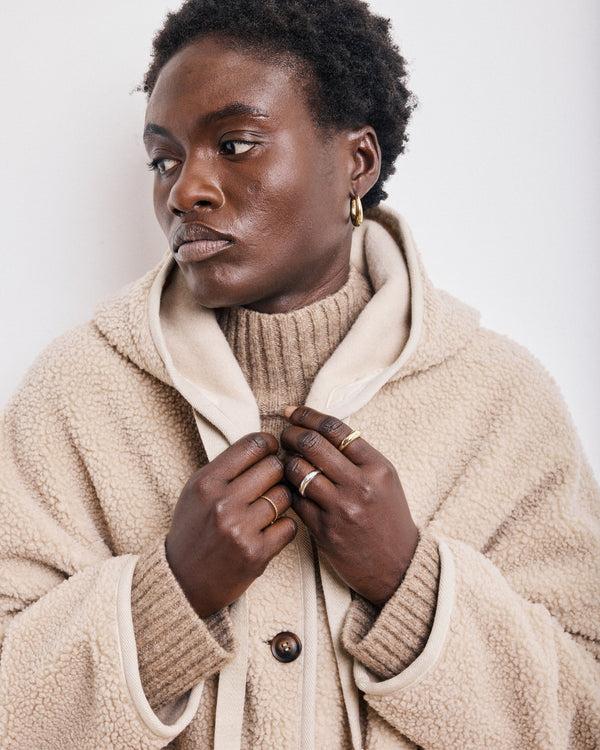 Rue Madam Coat Visalia Bevx556 01-Sand