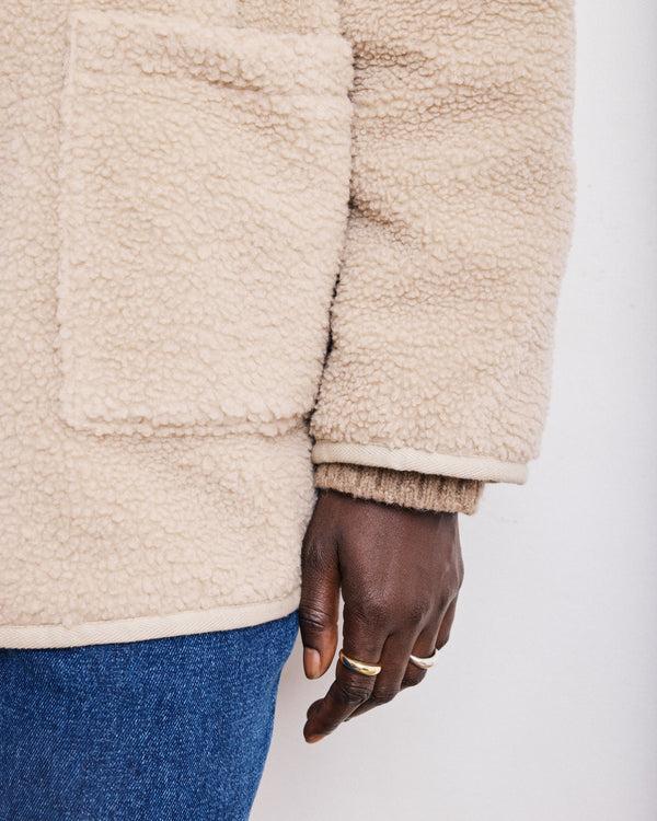 Rue Madam Coat Visalia Bevx556 01-Sand