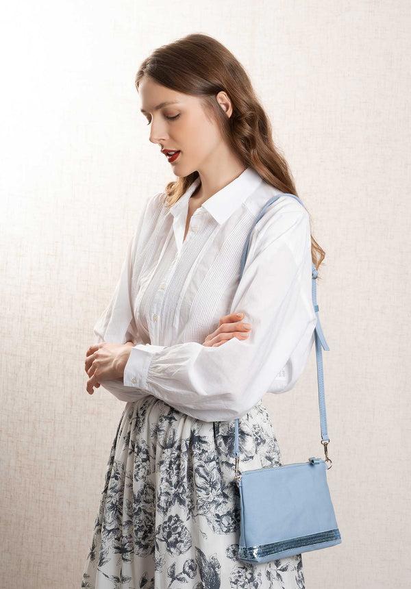 rue madam Crossbody Bag 0pve01-v41071 Indigo-Clair