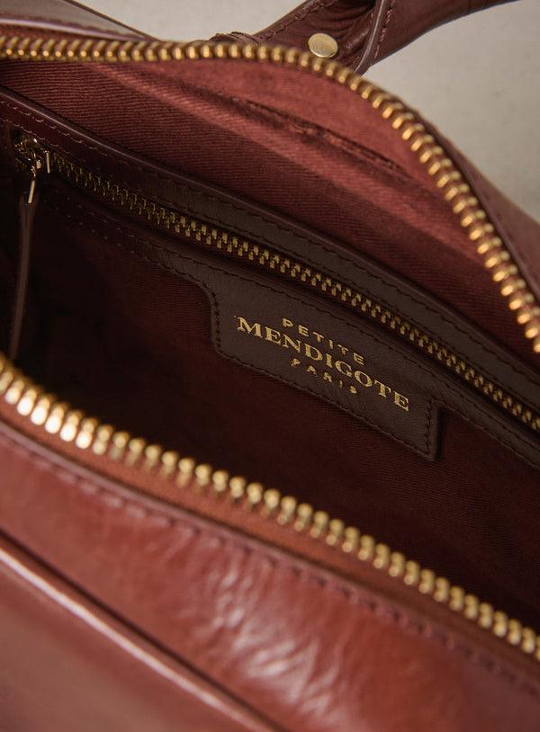 Rue Madam Crossbody Bag 225swan Cuir Brun