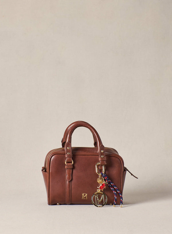 rue madam Crossbody Bag 225swan Cuir Brun