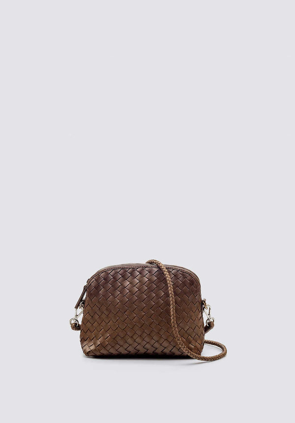 Rue Madam Crossbody Bag Chunky Fell Poch Tan