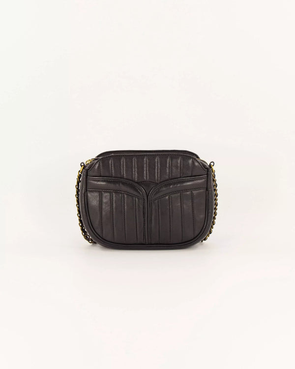 Rue Madam Crossbody Bag Divine Leather Black