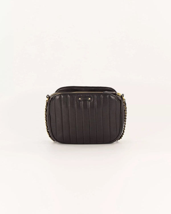 Rue Madam Crossbody Bag Divine Leather Black