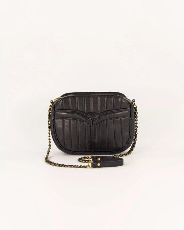 rue madam Crossbody Bag Divine Leather Black