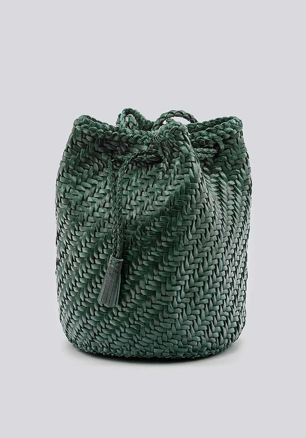 Rue Madam Crossbody Bag Pompom Double Ju Forest