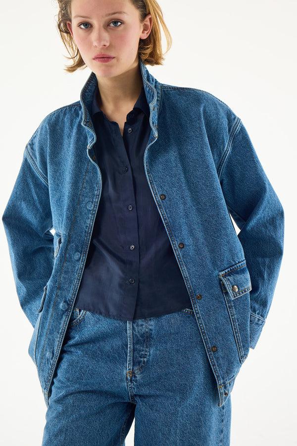 rue madam Denim Jacket Colin-lj Light-Jean