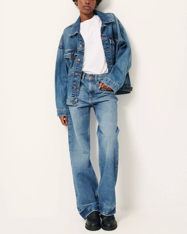 Rue Madam Denim Jacket Costello Vintage-Blue