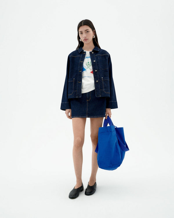 Rue Madam Denim Jacket Debbie Denim-Medium-Wash