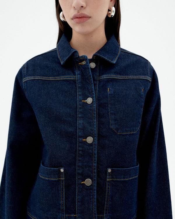 Rue Madam Denim Jacket Debbie Denim-Medium-Wash