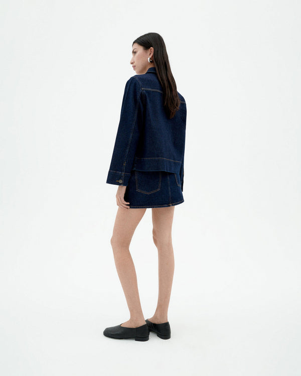 Rue Madam Denim Jacket Debbie Denim-Medium-Wash