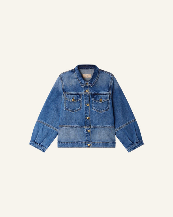 Rue Madam Denim Jacket Thelma Astral-Blue