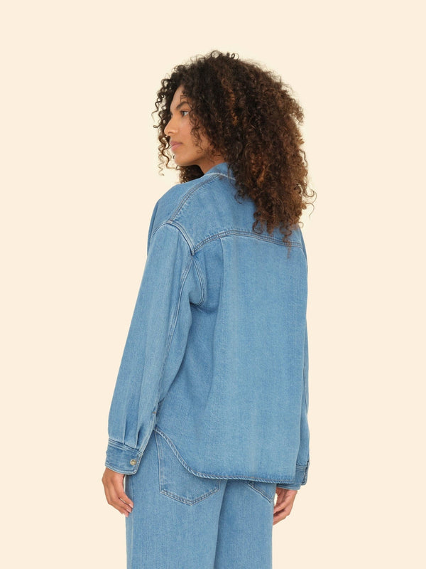 Rue Madam Denim Shirt Gia X5lid001 Pacific