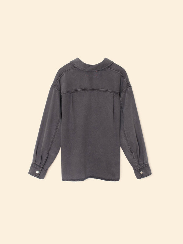 Rue Madam Denim Shirt Gia X5lwd001 Almost-Black